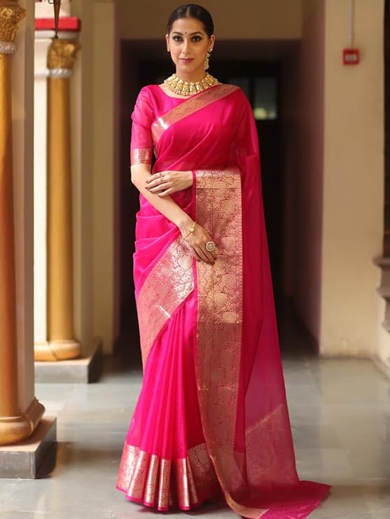 Organza Saree - Image 3