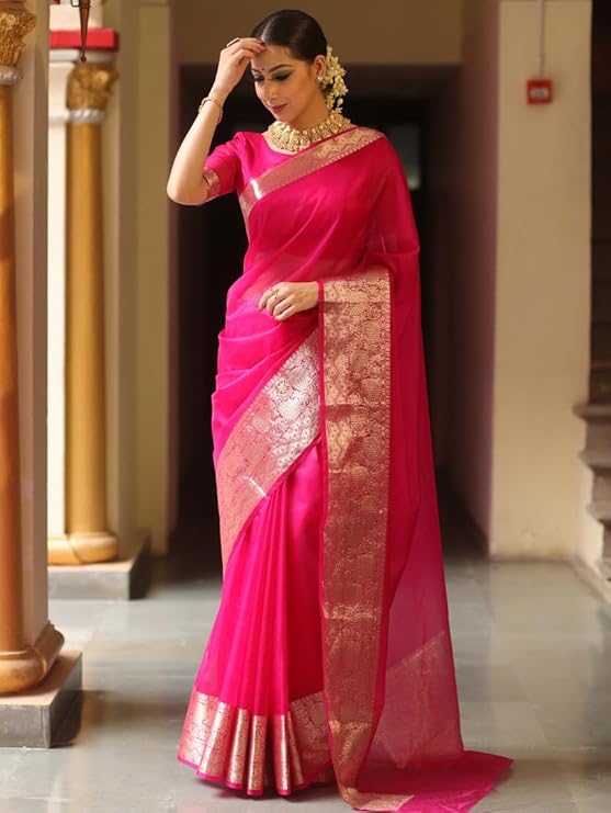 Organza Saree - Image 2